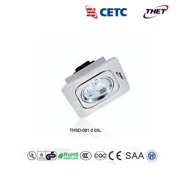 同辉电子内斜LED格栅灯