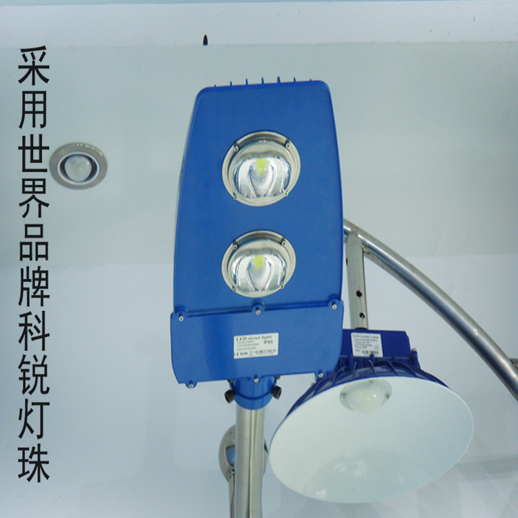 双光源LED路灯头 科锐灯珠80W价格是多少 耀悦生产