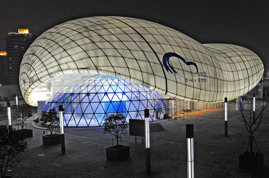 上海世博会航空馆照明工程