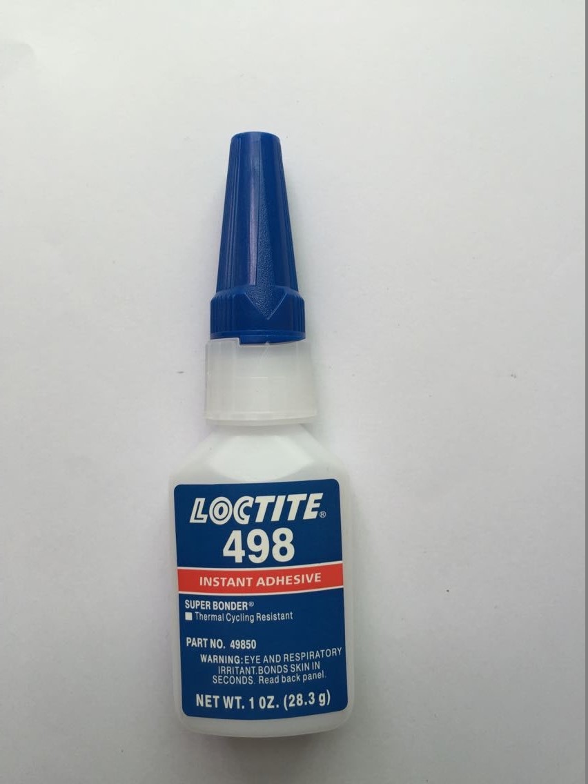 正品乐泰498胶水，耐高温高粘度快干胶水，适用于塑胶金属橡胶等