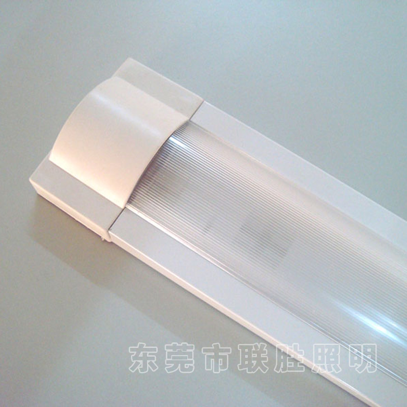 LED防尘支架，单管PC罩防尘支架，T8带罩支架