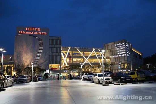韩国利川乐天品牌购物中心照明设计详解