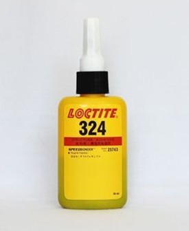 原装正品 乐泰324胶水 坚固柔韧 高强度耐冲击结构胶 50ml/支