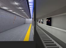6047：交通地铁模型