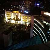 东莞东城区政府大楼夜景照明工程完工照