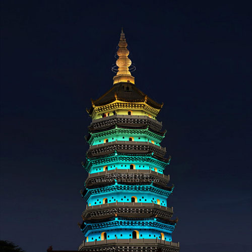 安庆市振风塔照明设计