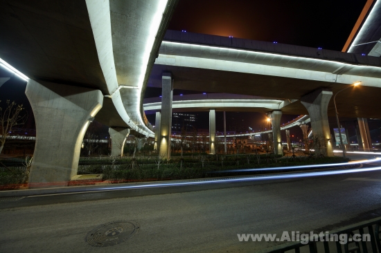 济南市二环南路道路建设工程高架亮化项目(一