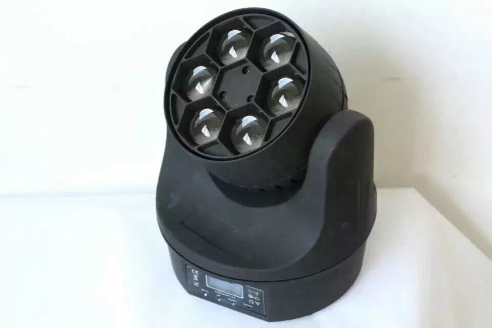 厂家直销LED蜂眼6颗12W四合一蜂眼光束 LED摇头灯厂家 LED舞台灯