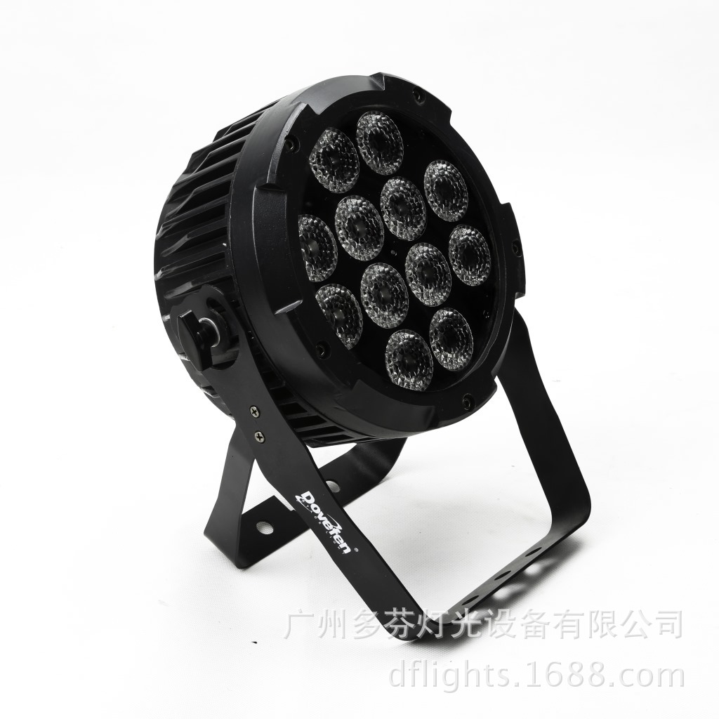 厂家直销原装10W12颗六合一 超薄机箱 舞台灯光