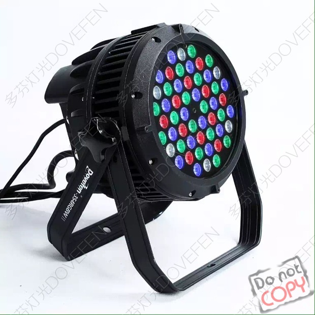 厂家直销原装3W54颗LED防雨染色灯 舞台灯光