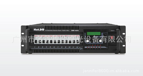 DK1216（带液晶数字调光硅箱12路4KW）数字调光硅箱