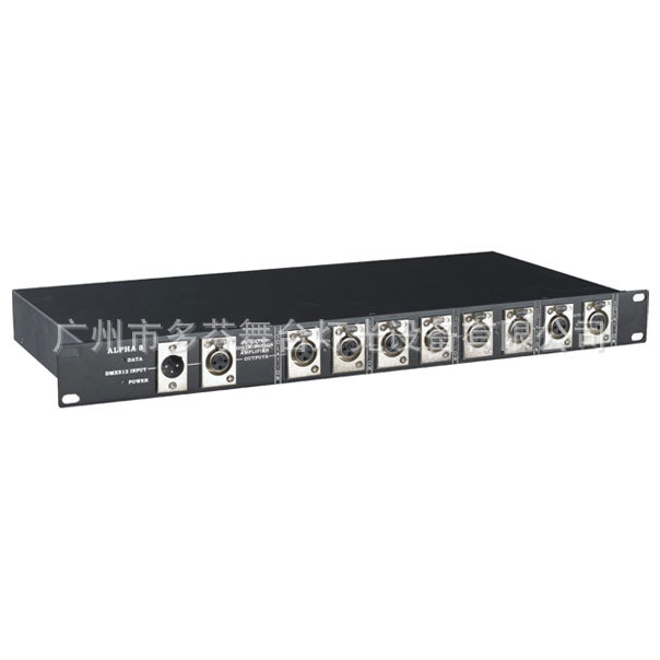 SPL8（8路隔离DMX信号分配器）8路信号放大器 8路信号分配器