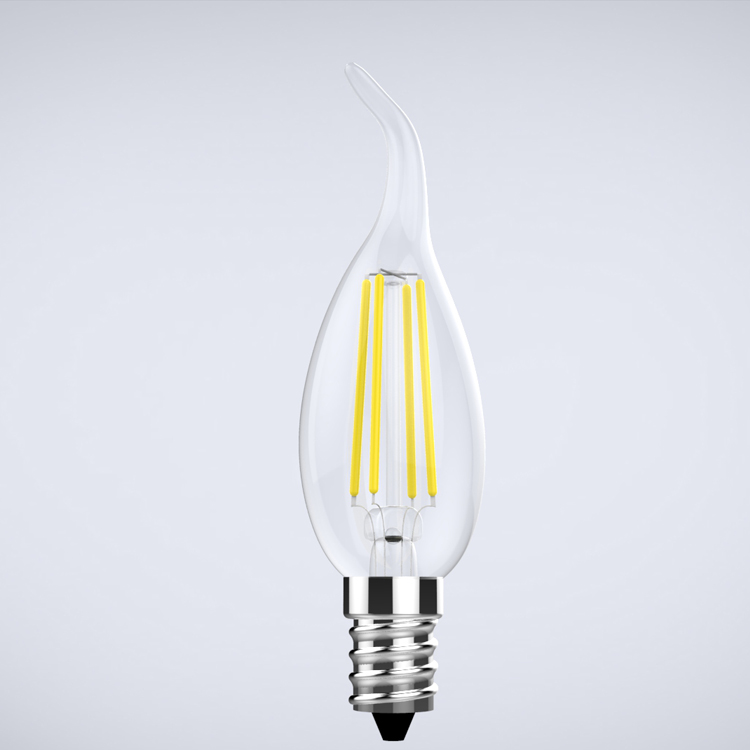 LED灯丝灯 LED蜡烛灯  C35尖尾蜡烛灯 2/4W