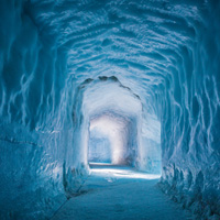 探秘冰川幻境——冰岛朗格冰穴照明设计