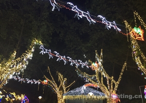 【今日焦点】长隆欢乐世界的圣诞梦幻灯光秀美翻了！