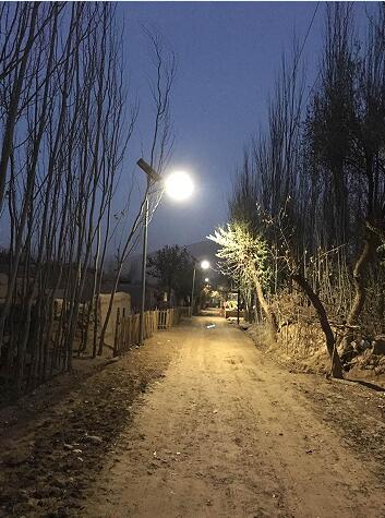 飞利浦照明新疆叶城太阳能路灯捐赠公益项目顺利完工