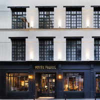 巴黎Hotel Fabric精品酒店照明设计