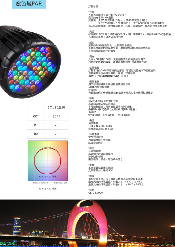 多色LED光源合成色谱研究与舞台灯具应用研讨会隆重举行