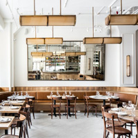 纽约Café Altro Paradiso意大利餐厅照明设计
