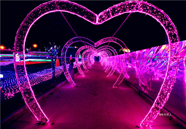 据说这个梦幻灯光节照亮了三亚