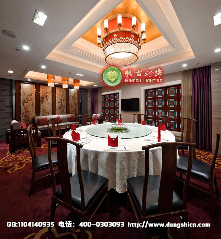 酒店中餐厅吊灯 中式酒楼吊灯 现代中式餐厅吊灯 餐厅工程吊灯定制