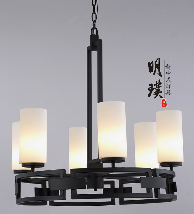 贵州贵阳新中式灯具 古典博物馆新中式吊灯 新中式吊灯定做