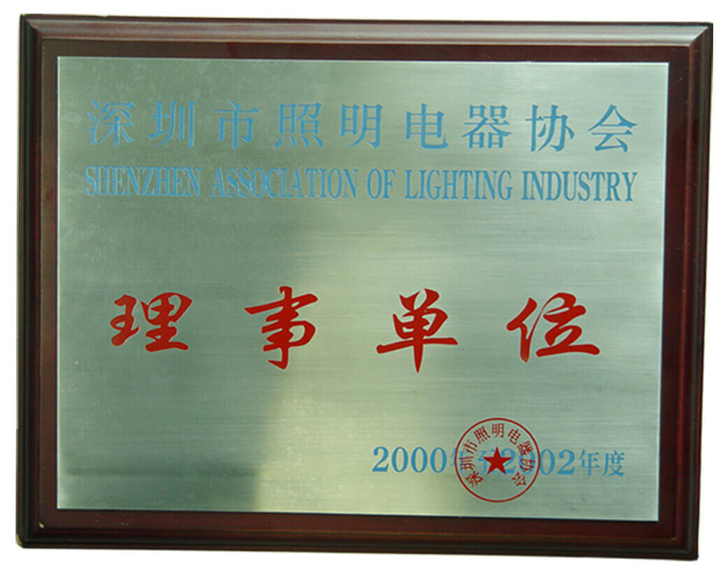 深圳市照明电器协会理事单位