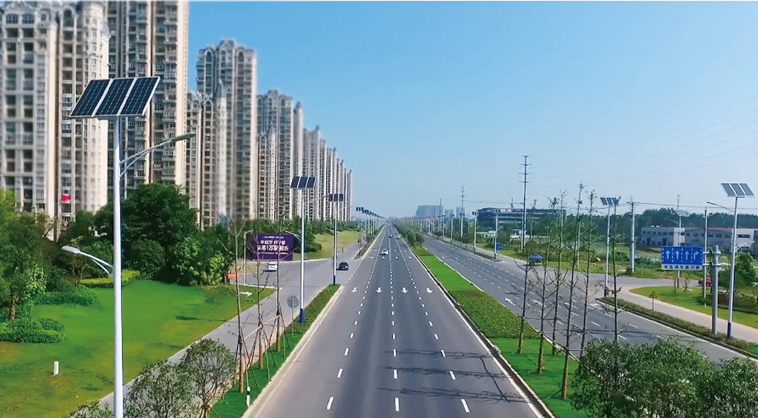 G104滁州至汊河段改建工程太阳能路灯照明项目——2019神灯奖申报工程