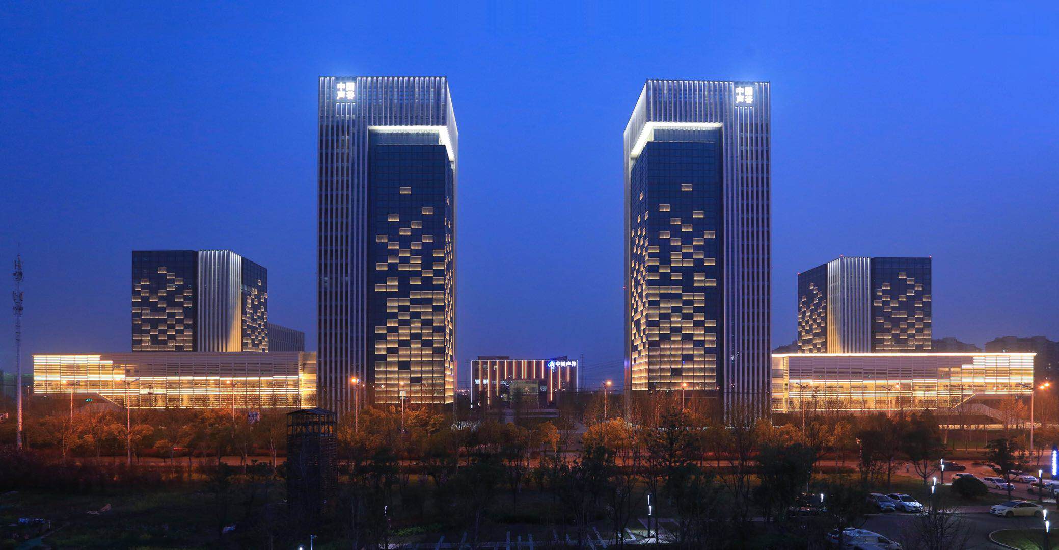 中国（合肥）国际智能语音产业园一期孵化园A区泛光照明工程——2019神灯奖申报工程