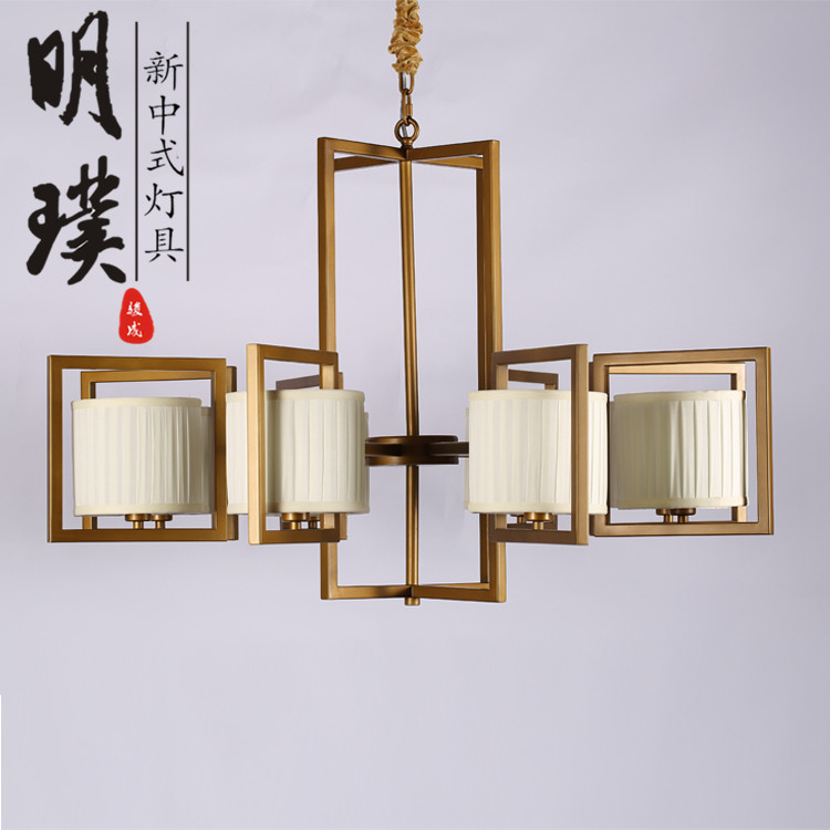 阳台新中式吊灯 过道新中式吊灯