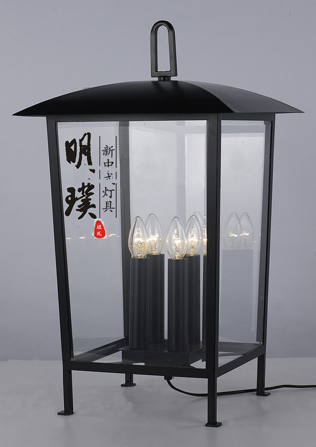 禅意新中式台灯批发  明璞新中式灯具