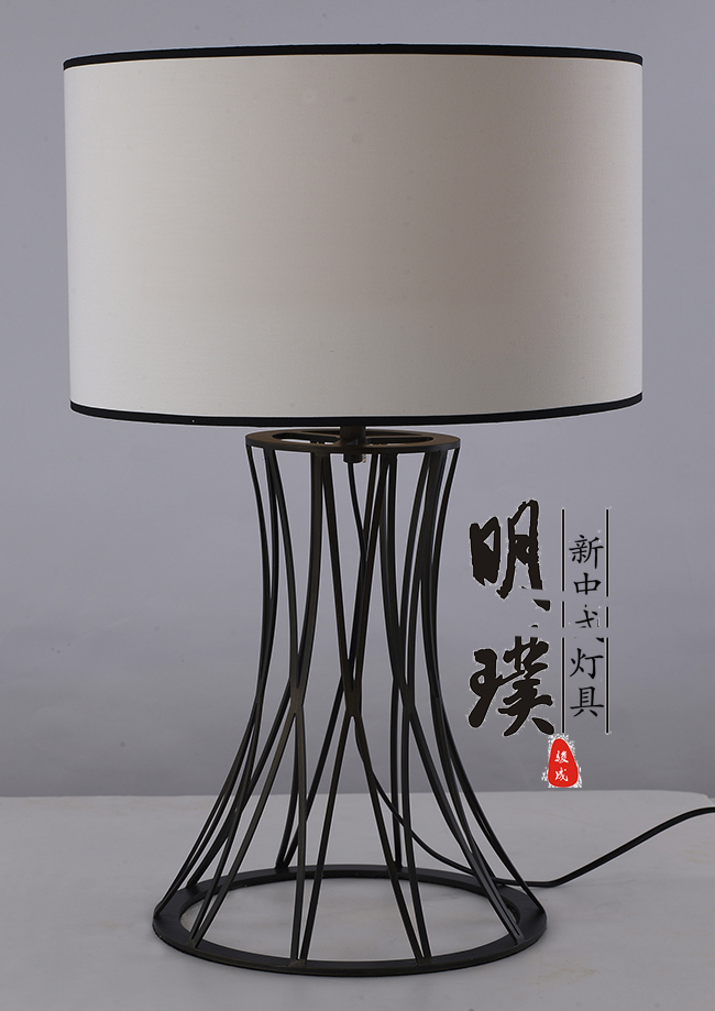 大堂新中式台灯   客厅新中式灯具
