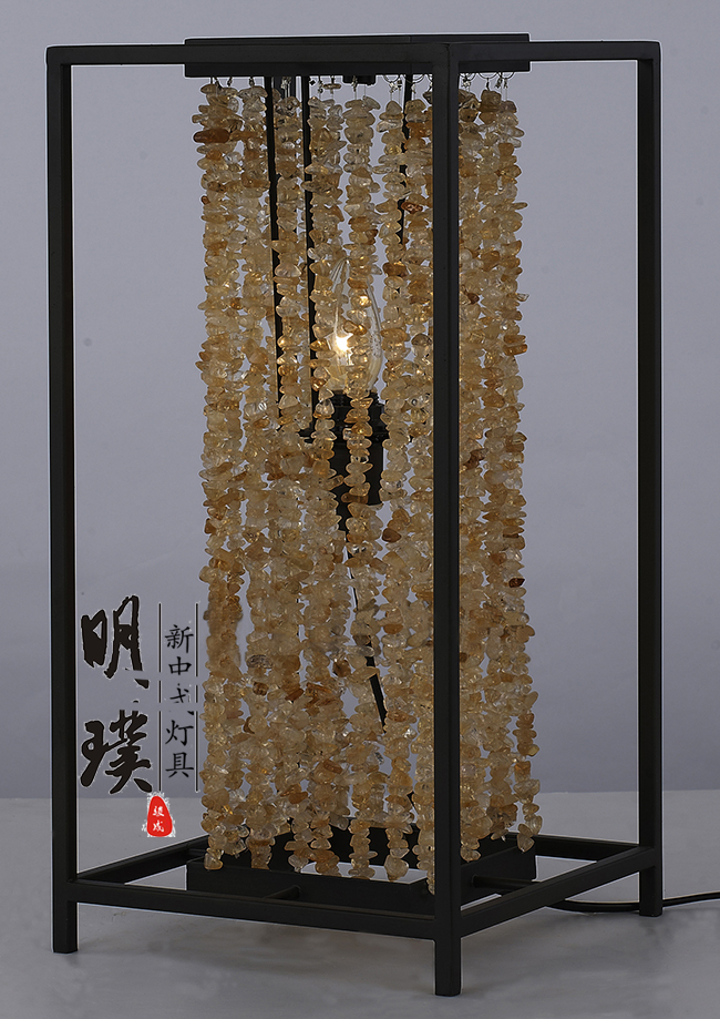 会所新中式台灯    别墅新中式台灯厂家