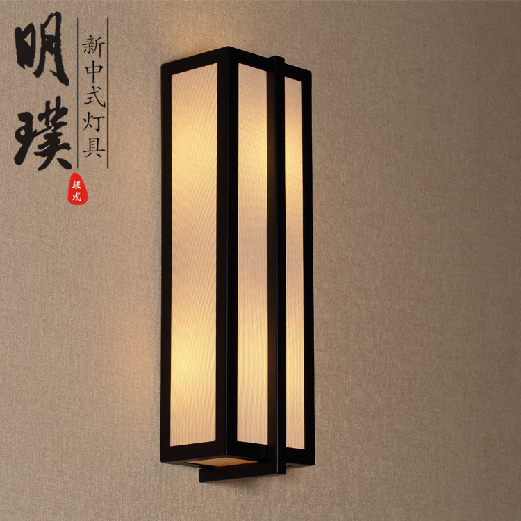 会所新中式壁灯厂家	简约新中式灯具