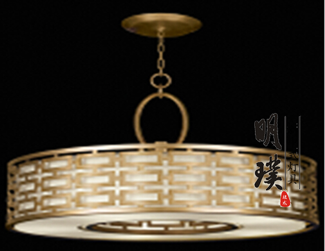 卧室新中式吊灯厂家 书房新中式吊灯定制厂家