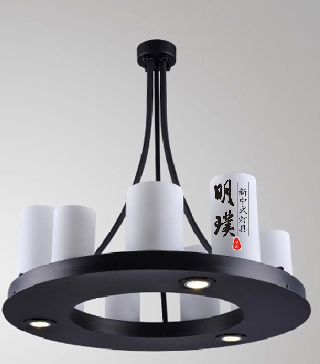 亚克力新中式吊灯	过道新中式吊灯