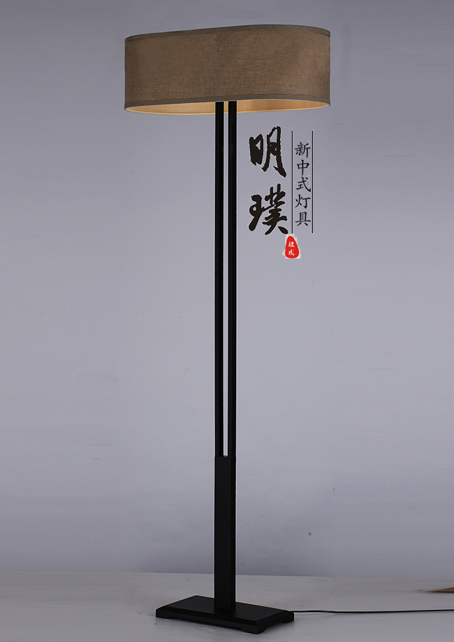 展厅新中式落地灯厂家	禅意新中式落地灯