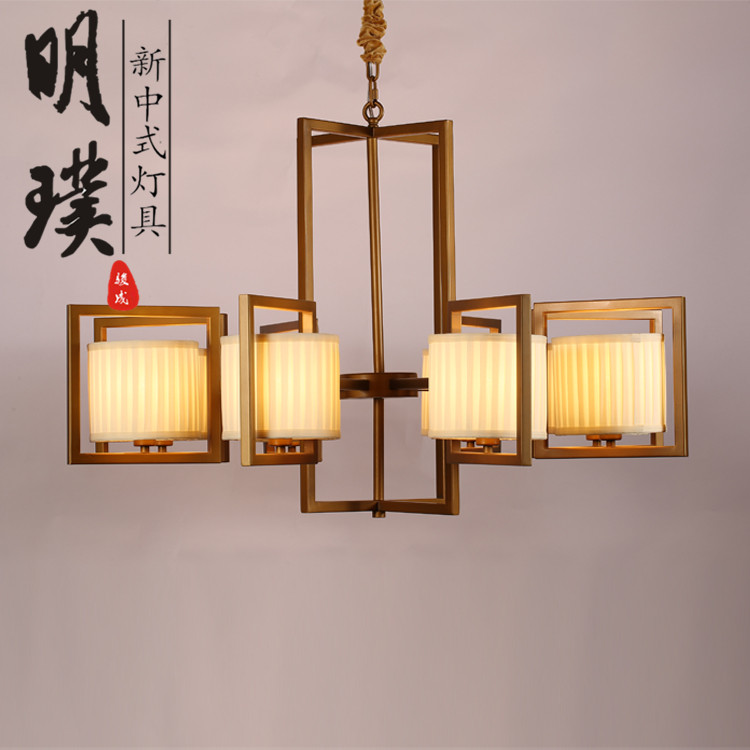 博物馆新中式吊灯厂家 展厅新中式吊灯代理