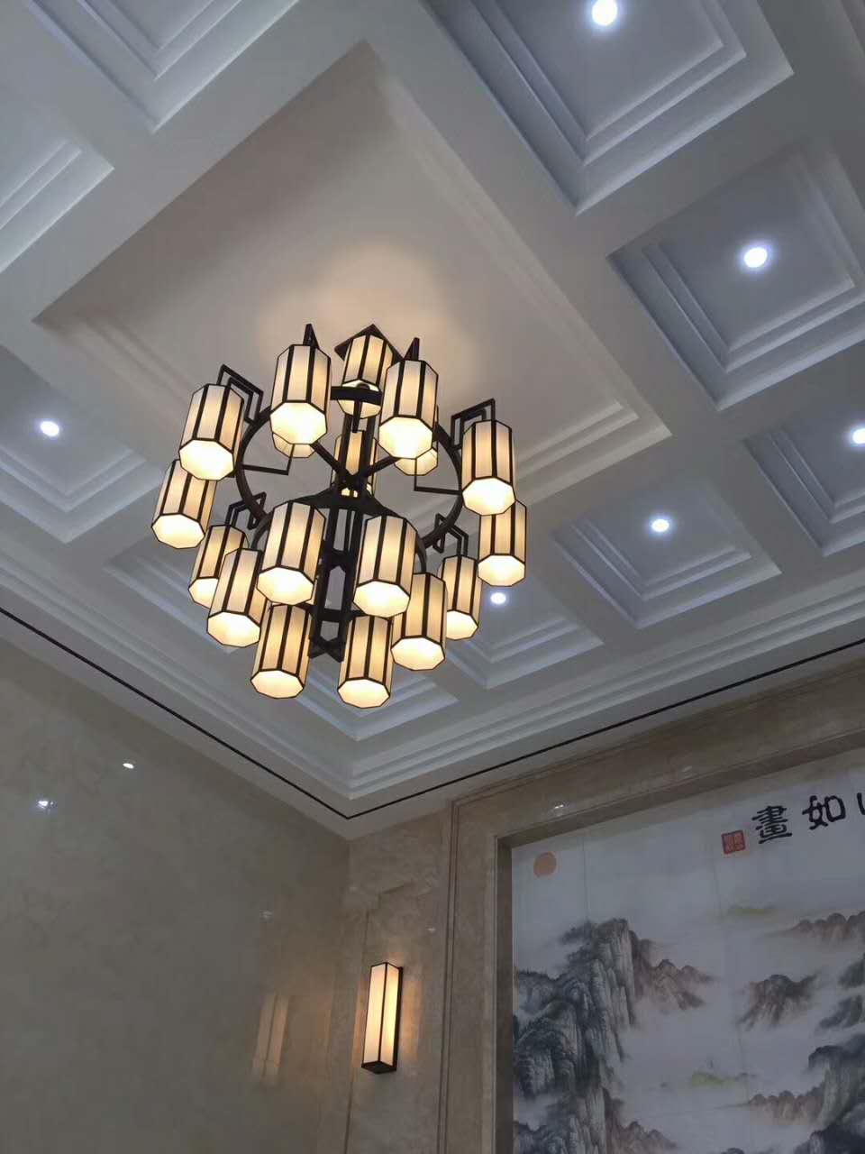 新中式吊灯 客厅灯现代简约禅意中国风格灯具