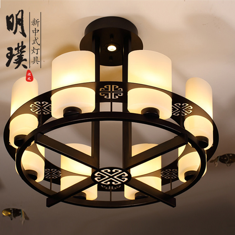 酒店新中式吸顶灯批发 餐厅新中式吸顶灯批发