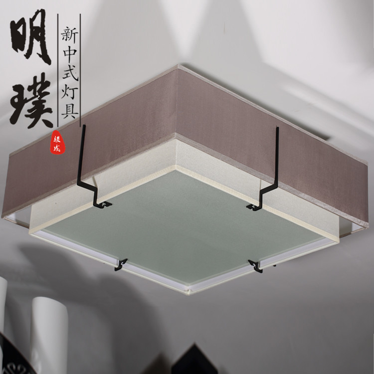 书房新中式吸顶灯批发	现代新中式吸顶灯代理