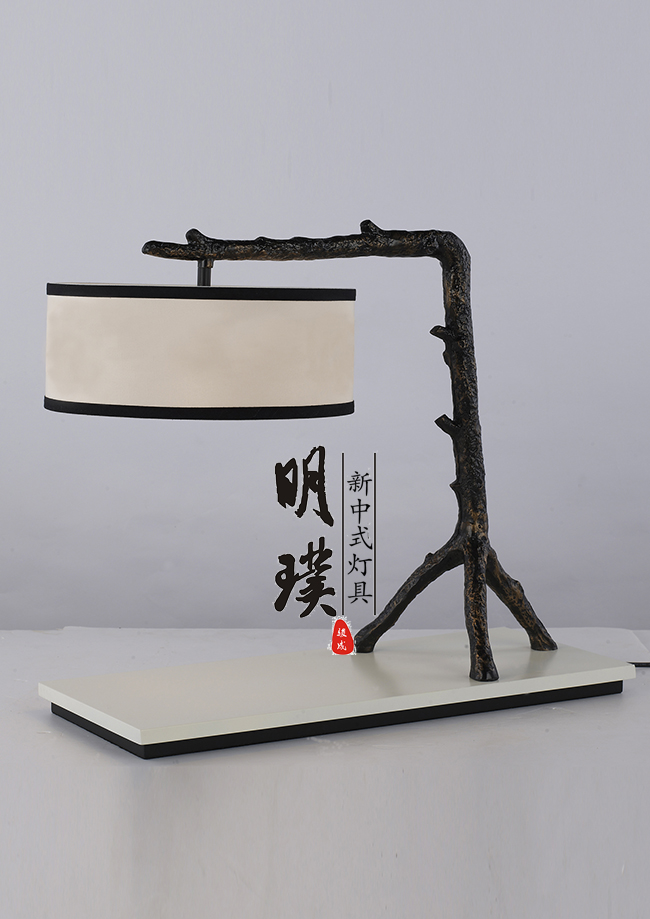 会所新中式台灯批发 别墅新中式台灯批发