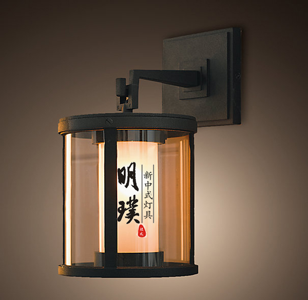 酒店新中式壁灯定做 别墅新中式壁灯