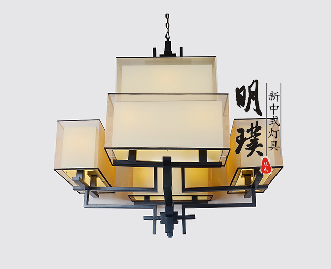 欧式新中式吊灯批发  别墅新中式吊灯批发
