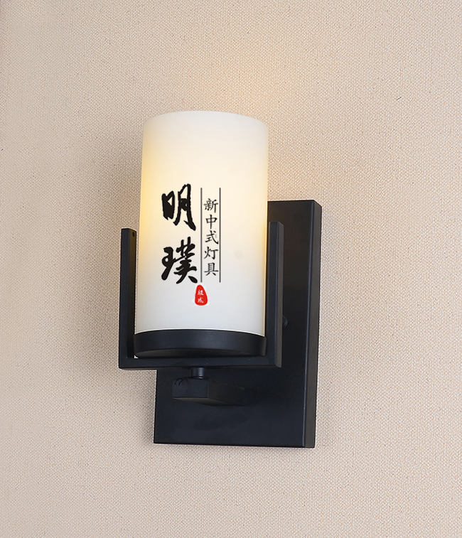 现代简约新中式壁灯批发  KTV新中式壁灯