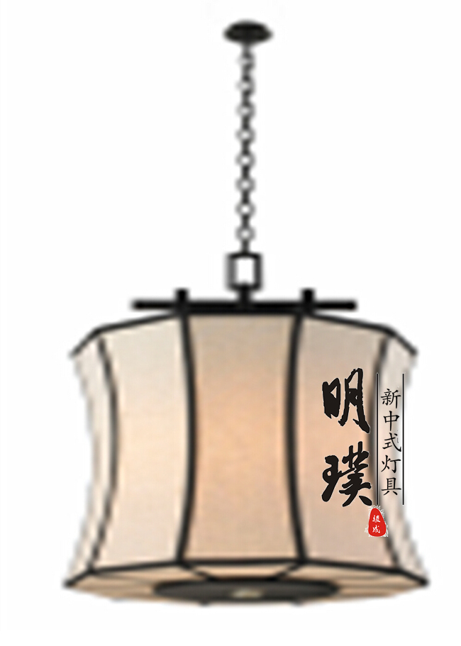 铁艺新中式吊灯	新中式吊灯代理