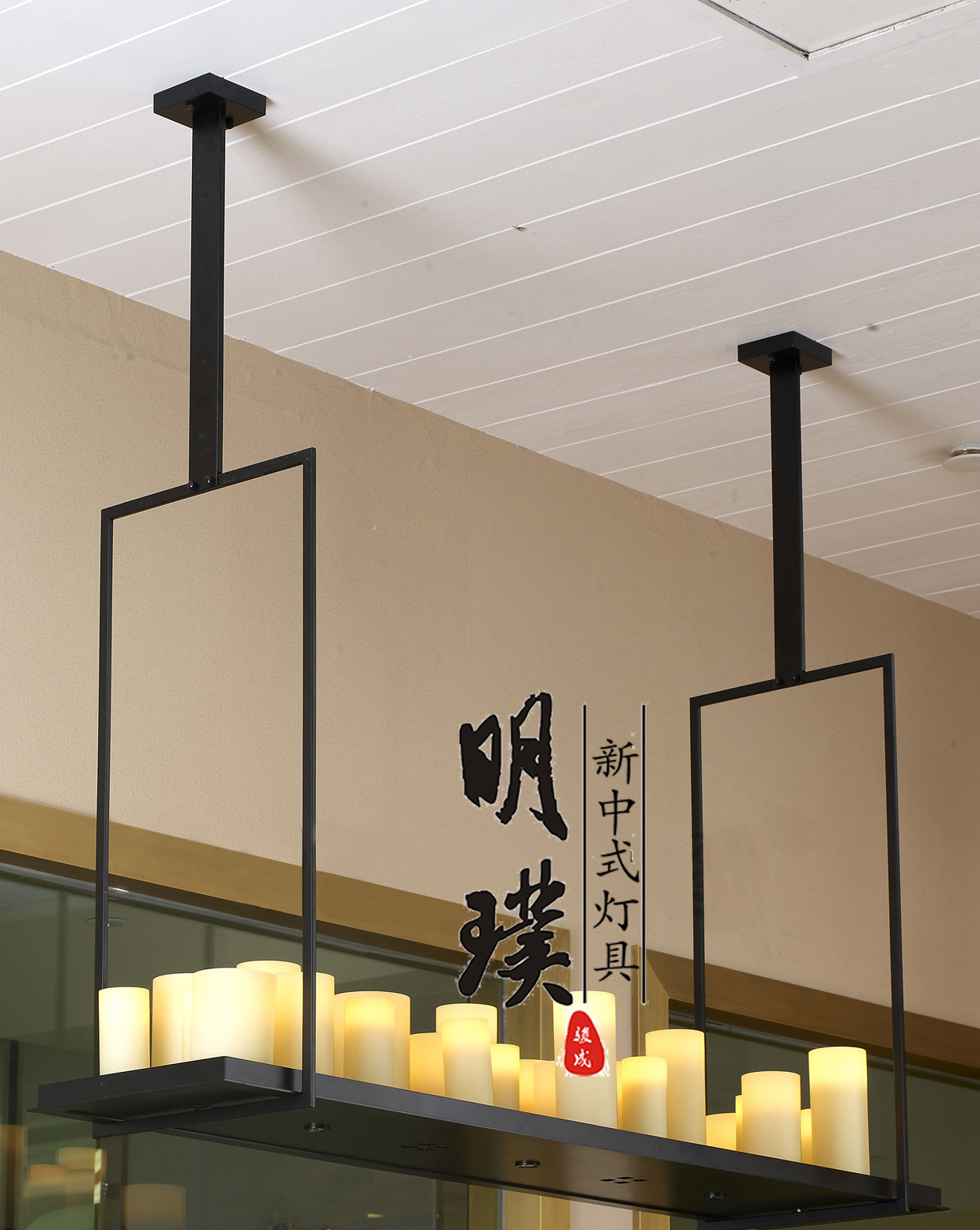 新中式吊灯客厅灯中国风大气现代简约灯具餐厅大吊灯大厅灯饰