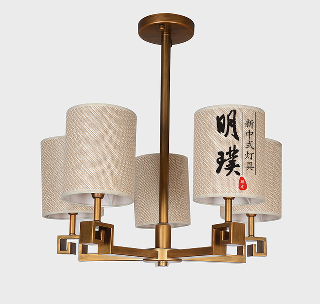 典雅新中式吊灯批发  茶楼新中式吊灯