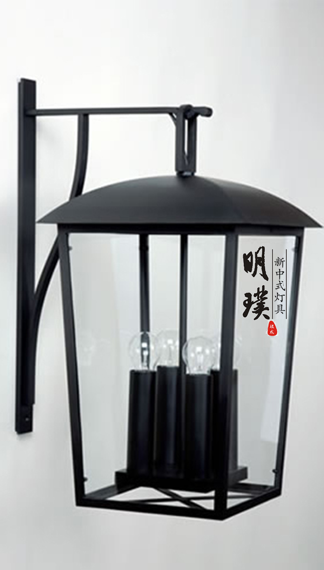 现代新中式壁灯订制   酒吧新中式壁灯
