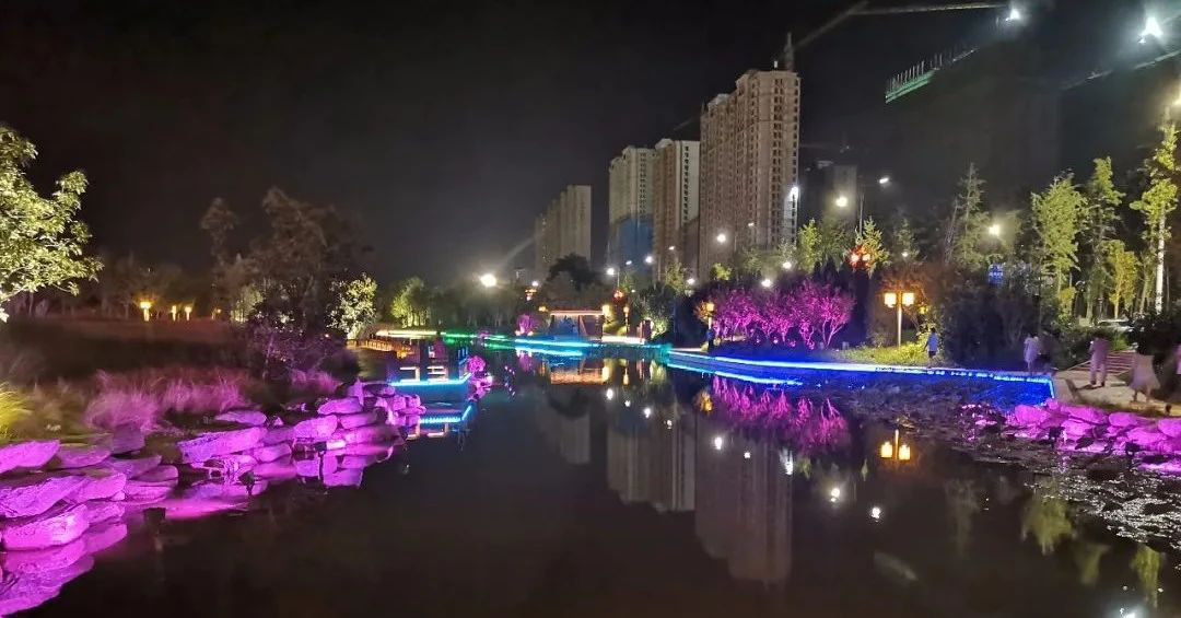 开封市涧水河综合治理工程（景观亮化）——2021神灯奖申报工程